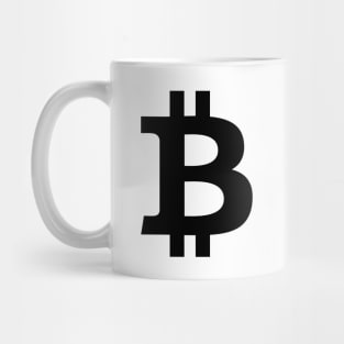 Bitcoin Logo Black - Crypto Mug